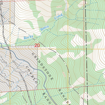 Plaskett Ridge, CA FSTopo Preview 3