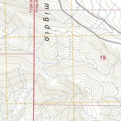 Pleito Hills, CA FSTopo Preview 2