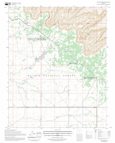 Piute Point, AZ FSTopo Preview 1