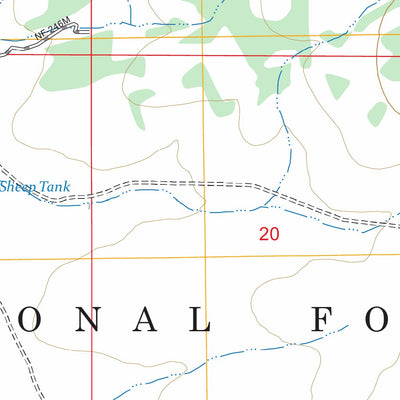 Piute Point, AZ FSTopo Preview 2