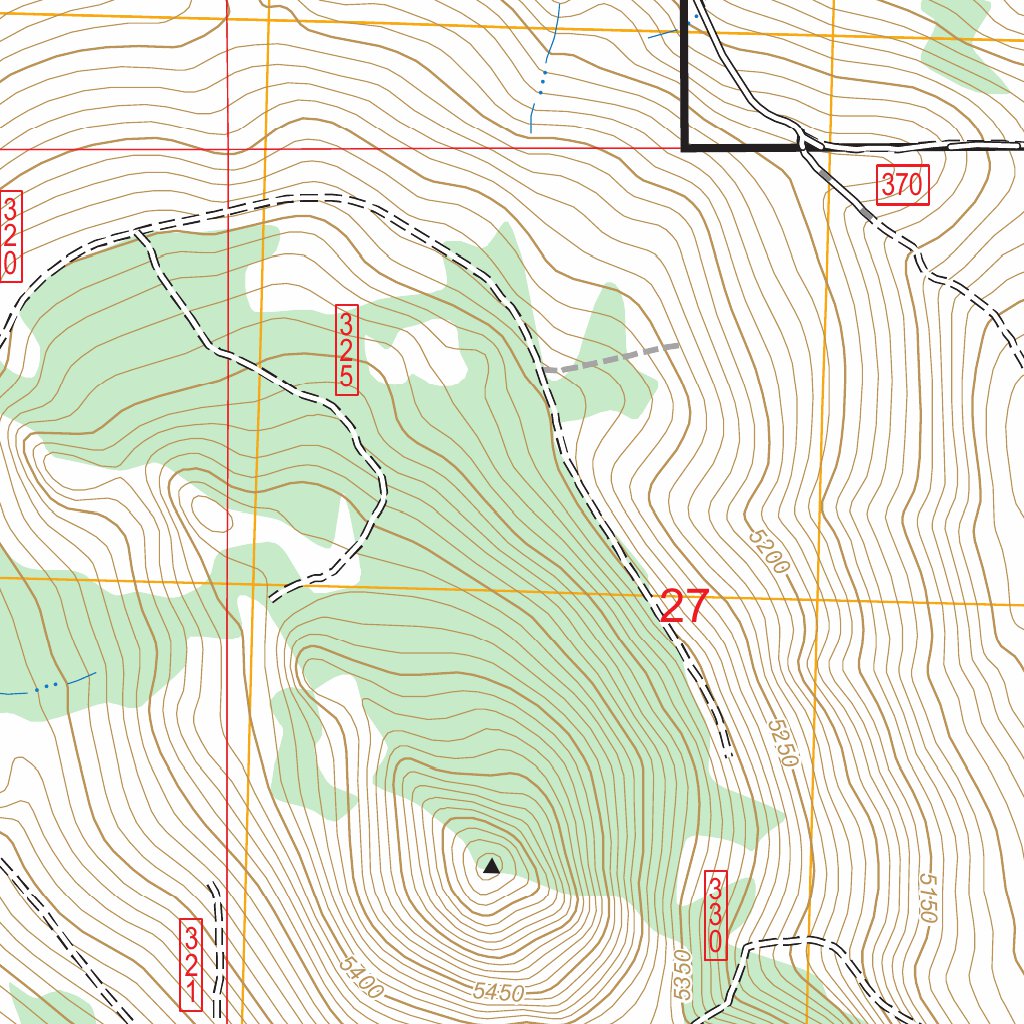 Plot Butte, OR FSTopo Map by US Forest Service - Topo | Avenza Maps
