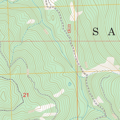 Poison Peak, ID FSTopo Preview 3