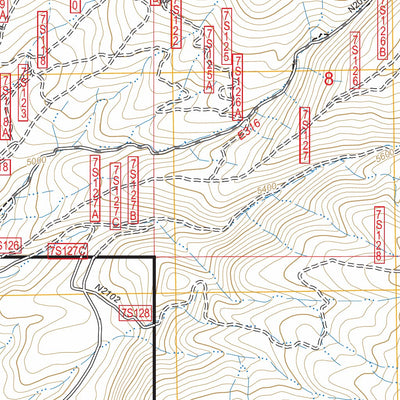 Poleta Canyon, CA FSTopo Preview 3