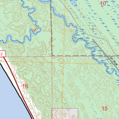 Pointe aux Chenes, MI FSTopo Preview 3
