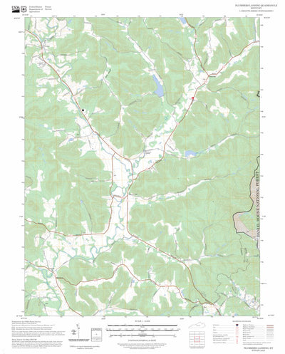 Plummers Landing, KY FSTopo Preview 1