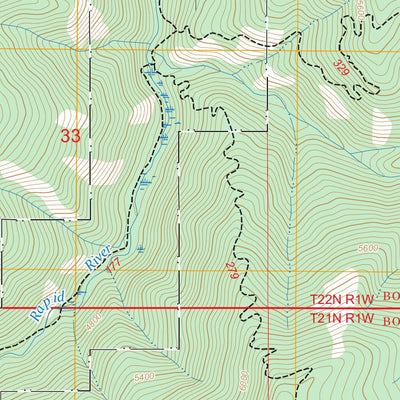 Pollock Mountain, ID FSTopo Preview 3