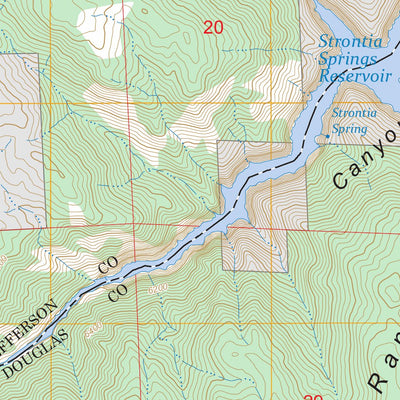 Platte Canyon, CO FSTopo Preview 3