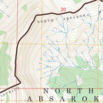 Pollux Peak, WY FSTopo Preview 3