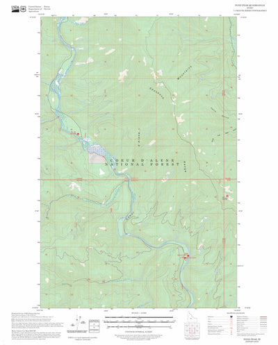 Pond Peak, ID FSTopo Preview 1