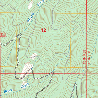 Pond Peak, ID FSTopo Preview 3