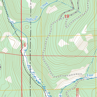 Pool Table Mountain, CO FSTopo Preview 3