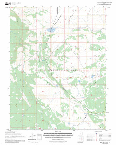 Pollywog Lake, UT FSTopo Preview 1