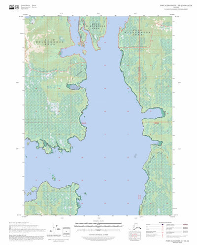 Port Alexander A-1 NE, AK FSTopo Preview 1