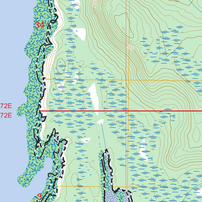 Port Alexander A-1 NW, AK FSTopo Preview 2
