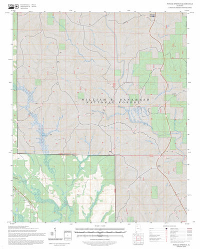 Poplar Springs, AL FSTopo Preview 1