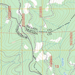 Pony Buck Peak, CA FSTopo Preview 3