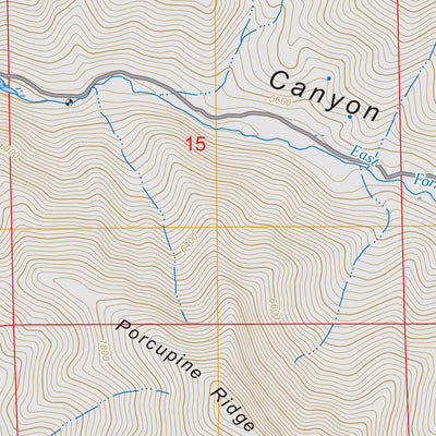 Porcupine Reservoir, UT FSTopo Preview 3