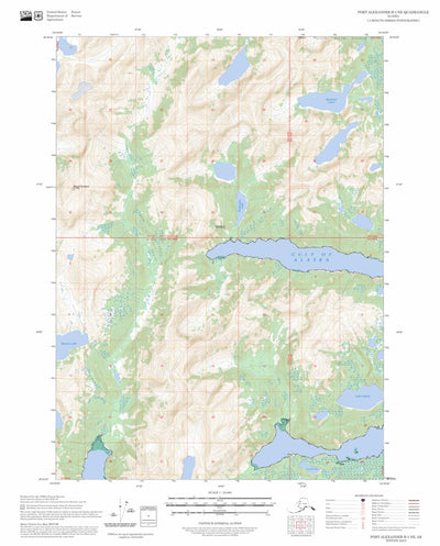 Port Alexander B-3 NE, AK FSTopo Preview 1