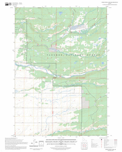 Porcupine Lake, ID FSTopo Preview 1