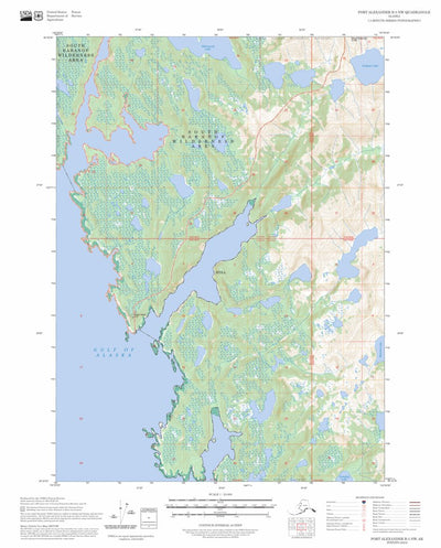 Port Alexander B-3 NW, AK FSTopo Preview 1