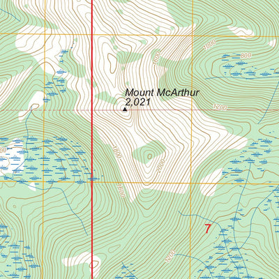 Port Alexander A-1 SW, AK FSTopo Preview 3