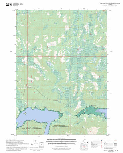 Port Alexander C-1 NE, AK FSTopo Preview 1