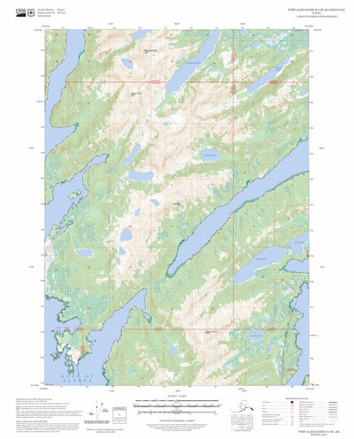 Port Alexander B-3 SE, AK FSTopo Preview 1