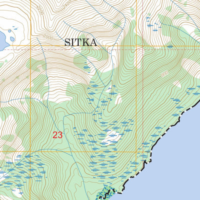Port Alexander B-3 SE, AK FSTopo Preview 2