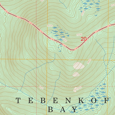 Port Alexander C-1 SW, AK FSTopo Preview 3