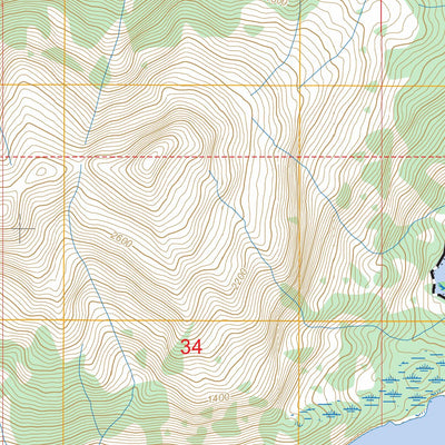 Port Alexander C-3 SE, AK FSTopo Preview 3
