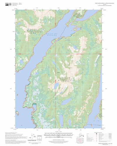 Port Alexander C-4 NE, AK FSTopo Preview 1
