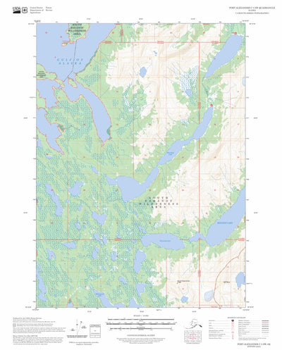 Port Alexander C-3 SW, AK FSTopo Preview 1