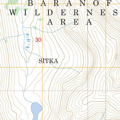 Port Alexander D-3 SW, AK FSTopo Preview 2
