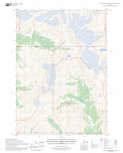 Port Alexander D-3 NW, AK FSTopo Preview 1