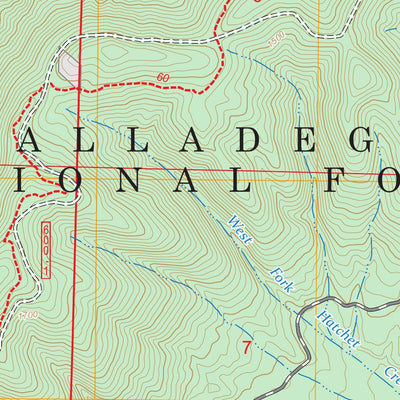 Porter Gap, AL FSTopo Preview 2