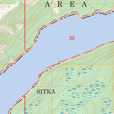Port Alexander D-4 SE, AK FSTopo Preview 2