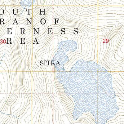 Port Alexander D-3 SE, AK FSTopo Preview 2