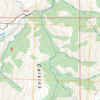 Potaman Peak, ID FSTopo Preview 3