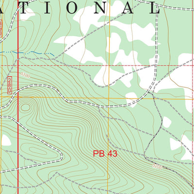 Pothole Butte, OR FSTopo Preview 2