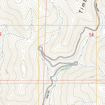 Posy Valley, OR-ID FSTopo Preview 3