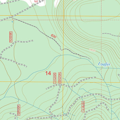 Potter Mountain, OR FSTopo Preview 2