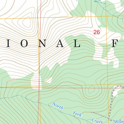 Powder River Pass, WY FSTopo Preview 2
