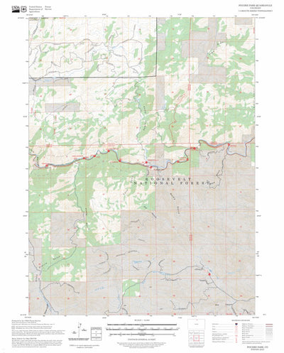 Poudre Park, CO FSTopo Preview 1