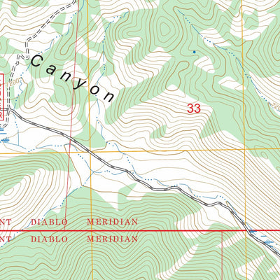 Powell Mountain, NV FSTopo Preview 3