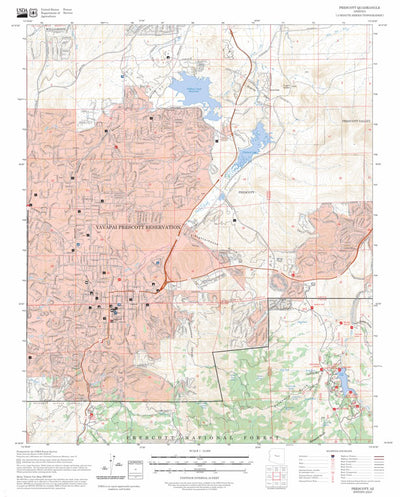 Prescott, AZ FSTopo Preview 1