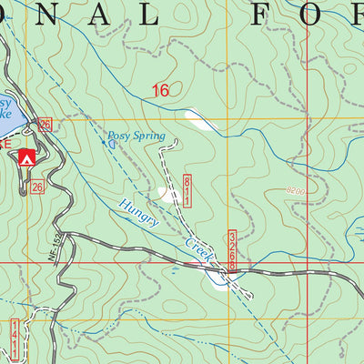 Posy Lake, UT FSTopo Preview 2