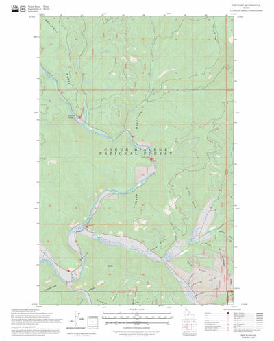 Prichard, ID FSTopo Preview 1