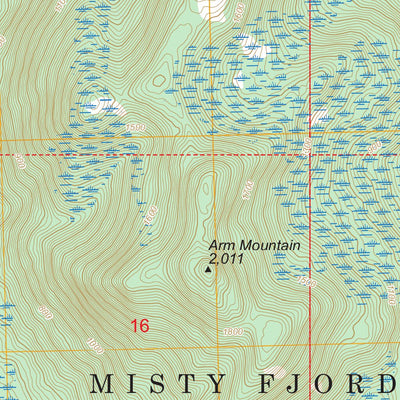 Prince Rupert D-3 SE, AK-BC FSTopo Preview 3
