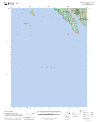 Prince Rupert C-3 NE, AK-BC FSTopo Preview 1