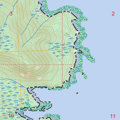 Prince Rupert D-6 NW, AK FSTopo Preview 3
